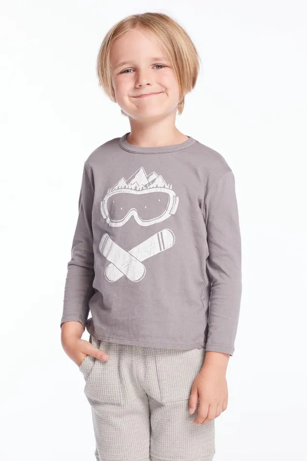 Kids Boys Chaser Brand Snow Goggle Smile Boys Long Sleeve