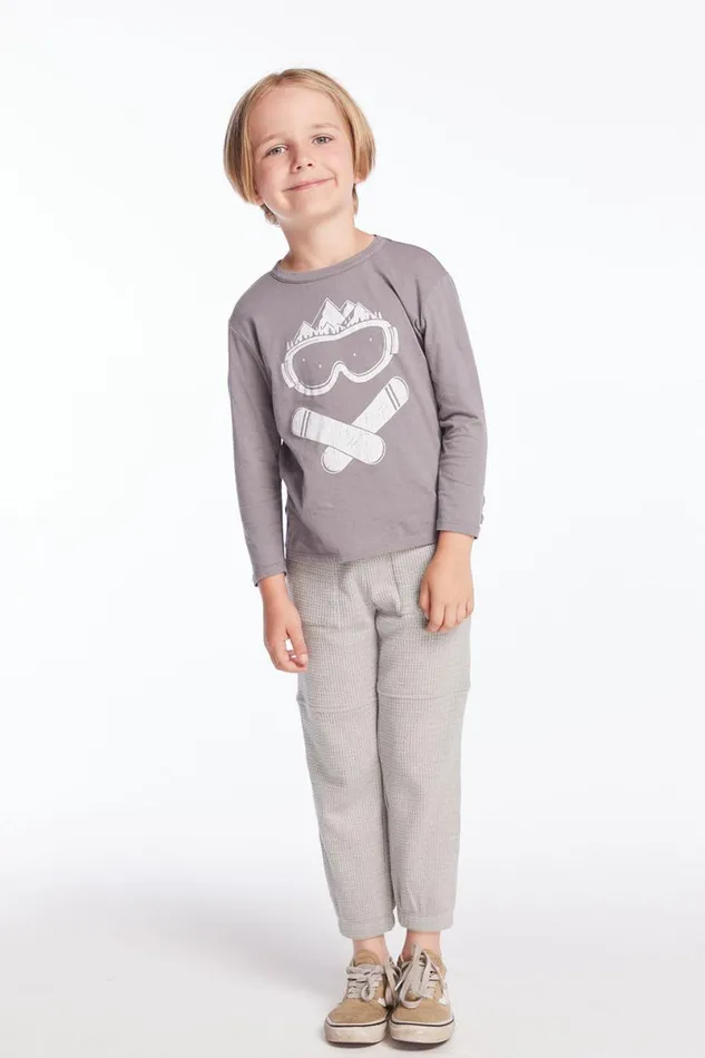 Kids Boys Chaser Brand Snow Goggle Smile Boys Long Sleeve
