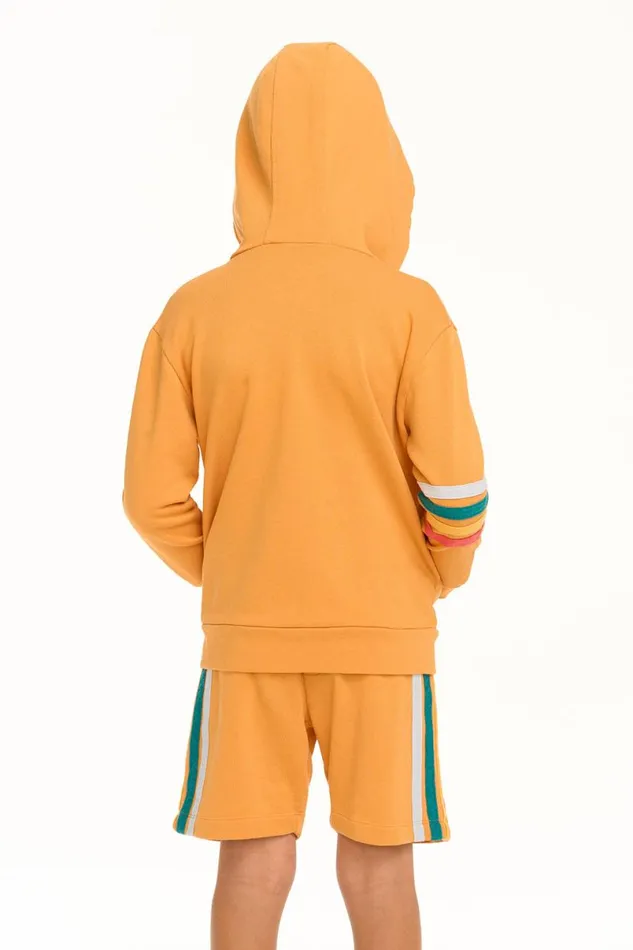 Kids Boys Chaser Brand Socal Stripe ZipUp Hoodie