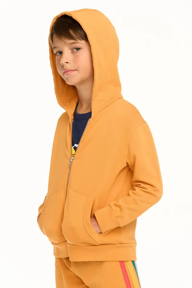 Kids Boys Chaser Brand Socal Stripe ZipUp Hoodie