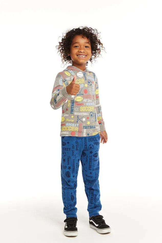 Kids Boys Chaser Brand Sports Pullover Hoodie