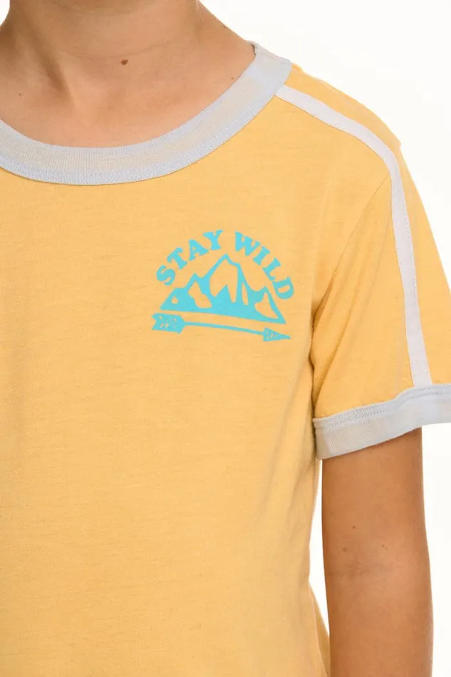 Kids Boys Chaser Brand Stay Wild Tee
