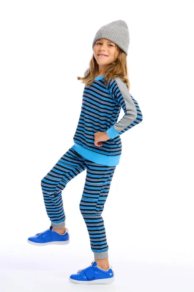 Kids Boys Chaser Brand Stripe Jogger