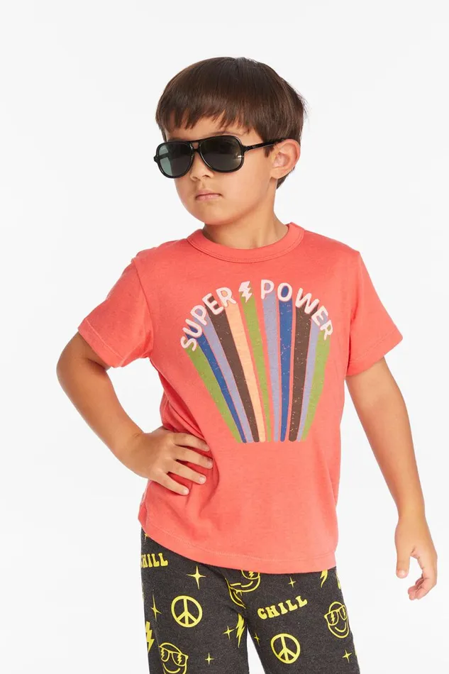 Kids Boys Chaser Brand Superpower Boys Tee