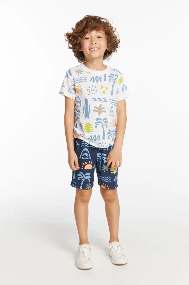 Kids Boys Chaser Brand Surf039s Up Boys Short