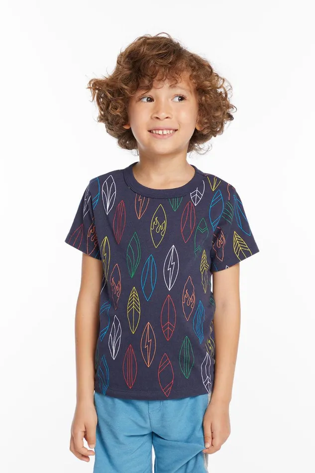 Kids Boys Chaser Brand Surfboards Boys Tee