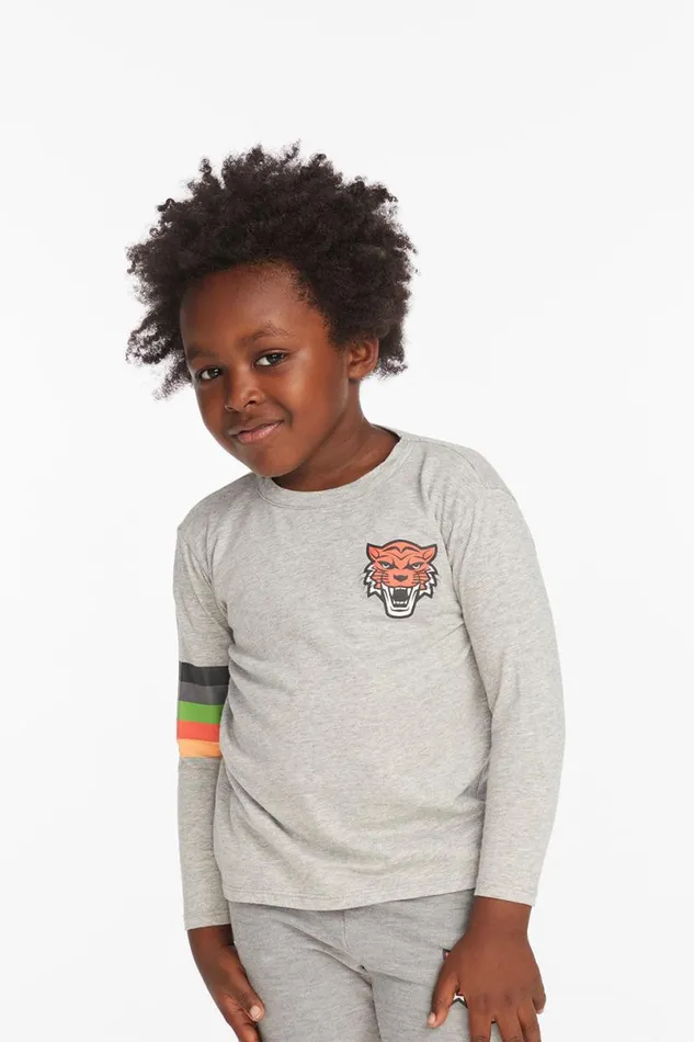Kids Boys Chaser Brand Tiger Stripe Boys Pullover