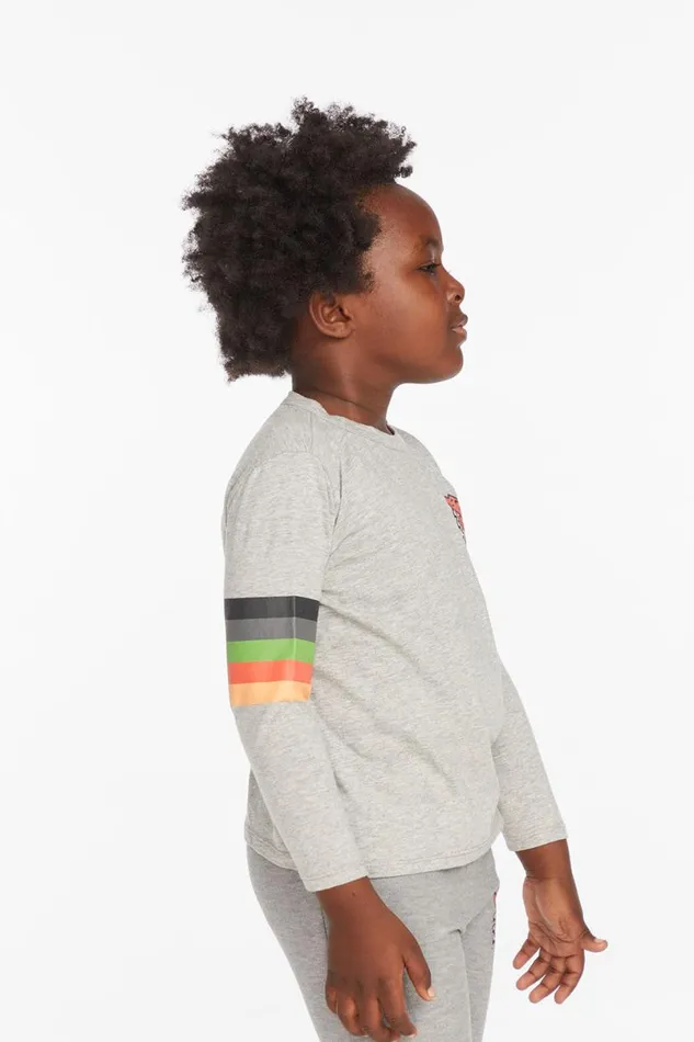 Kids Boys Chaser Brand Tiger Stripe Boys Pullover