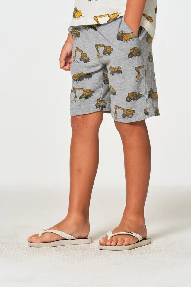 Kids Boys Chaser Brand Tractor Zones Shorts