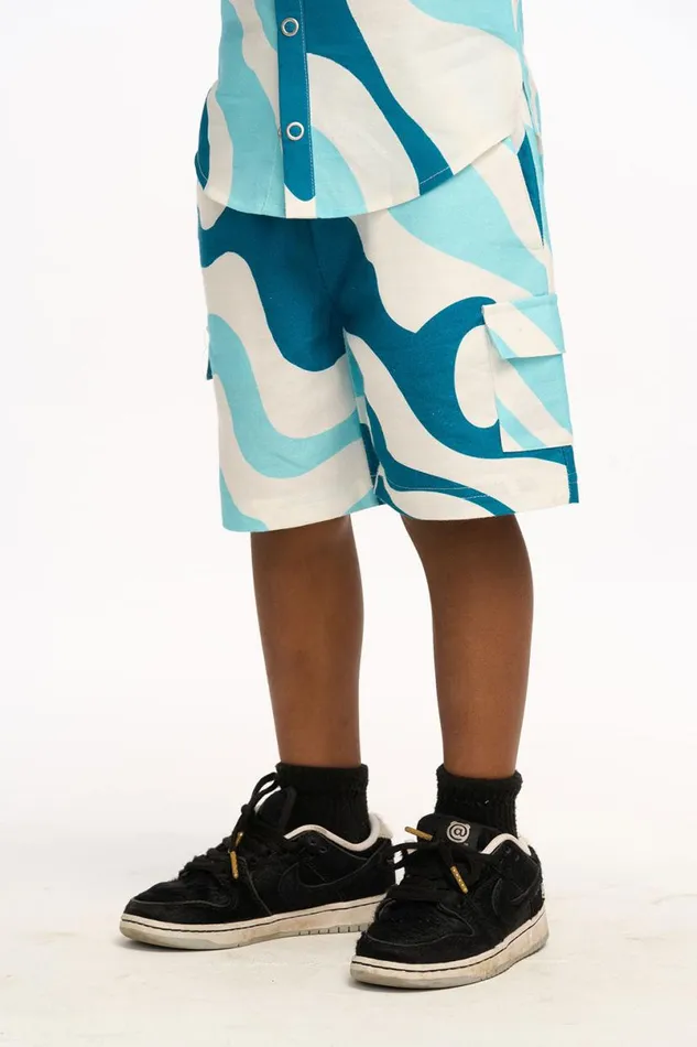 Kids Boys Chaser Brand Wavy Stripe