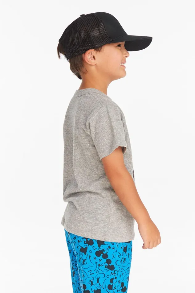 Kids Boys Chaser Brand What039s Up Dog Boys Crew Neck Tee