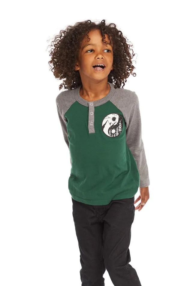 Kids Boys Chaser Brand Yin Yang Long Sleeve