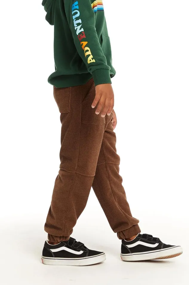 Kids Boys Chaser Brand Zipper Leg Quart Jogger