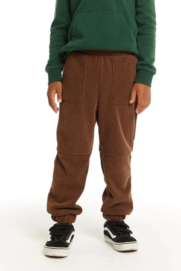 Kids Boys Chaser Brand Zipper Leg Quart Jogger