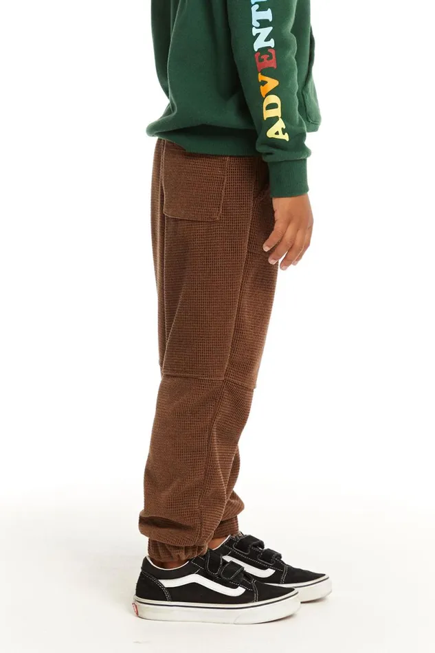 Kids Boys Chaser Brand Zipper Leg Quart Jogger