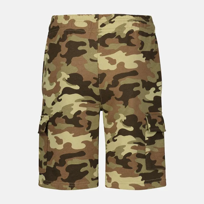 Kids Boys Fleece Cargo Shorts Rich Oak New Balance Bottoms Kids Boys Fleece Cargo Shorts Rich Oak New Balance Bottoms