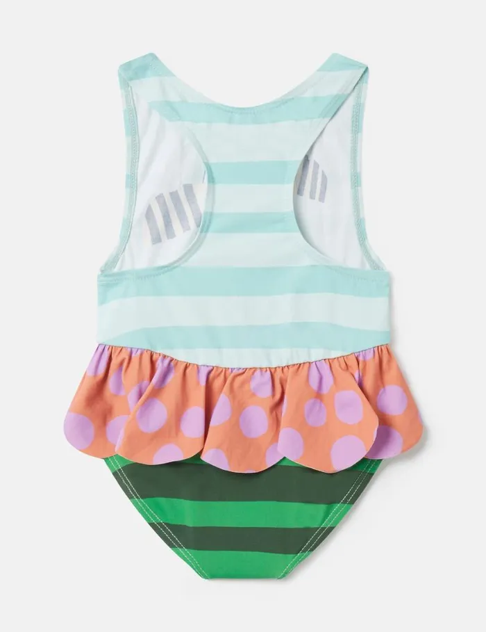 Kids Bumblebee Landscape Print Swimsuit Multicolour Stella McCartney Baby Girls Kids Bumblebee Landscape Print Swimsuit Multicolour Stella McCartney Baby Girls