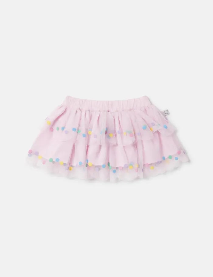 Kids Confetti Dot Tutu Skirt Wisteria Pink Stella McCartney Baby Girls