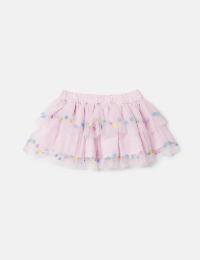 Kids Confetti Dot Tutu Skirt Wisteria Pink Stella McCartney Baby Girls Kids Confetti Dot Tutu Skirt Wisteria Pink Stella McCartney Baby Girls