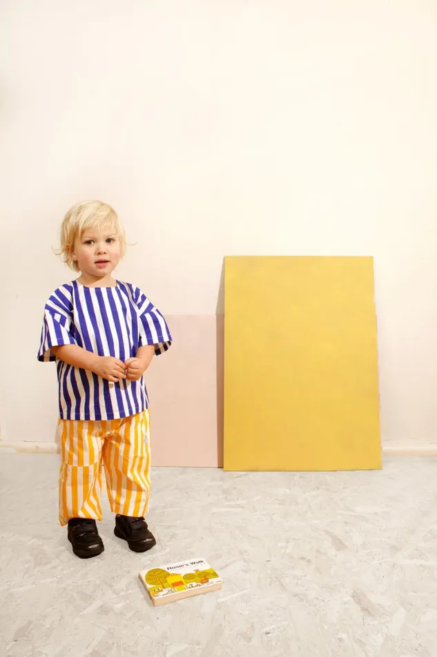 Kids Defoe Top Blue Stripe Shop LF Markey Kids