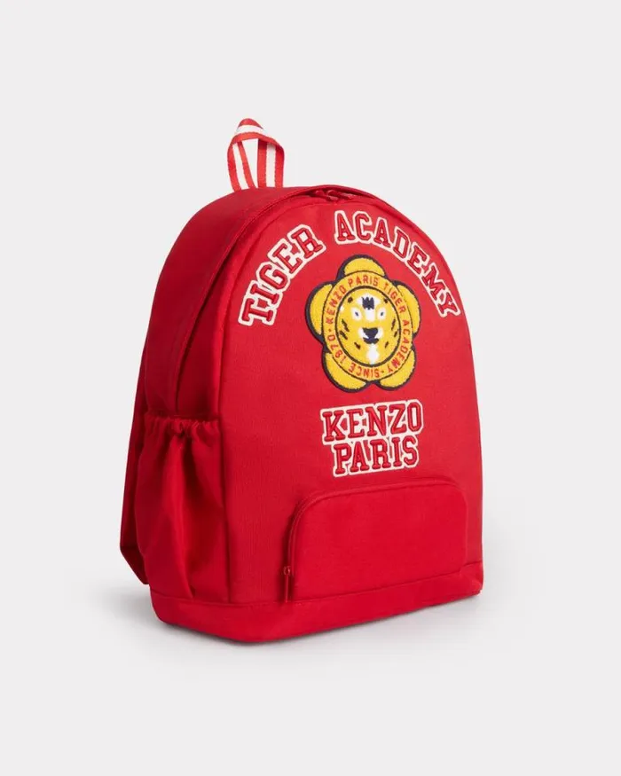 Kids Embroidered Backpack Cherry Kenzo Shoes And Accessories
