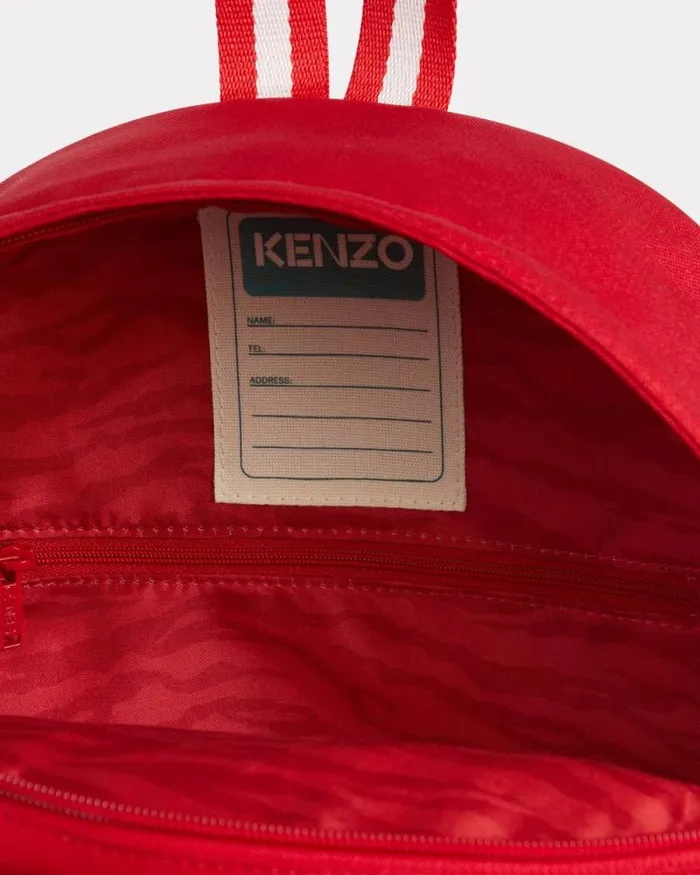 Kids Embroidered Backpack Cherry Kenzo Shoes And Accessories