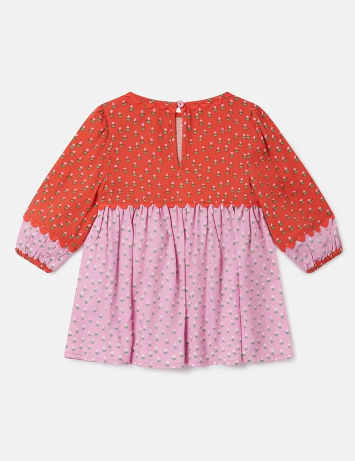 Kids Farmyard Appliqu Dress And Bloomers Set Multicolour Stella McCartney Baby Girls Kids Farmyard Appliqu Dress And Bloomers Set Multicolour Stella McCartney Baby Girls