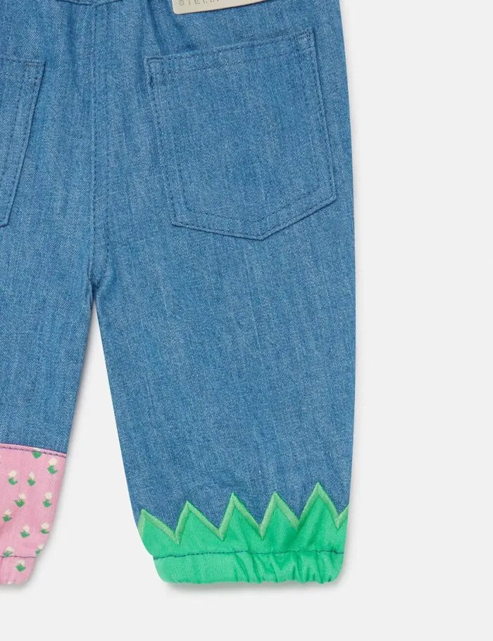 Kids Farmyard Appliqu Joggers Multicolour Stella McCartney Baby Girls