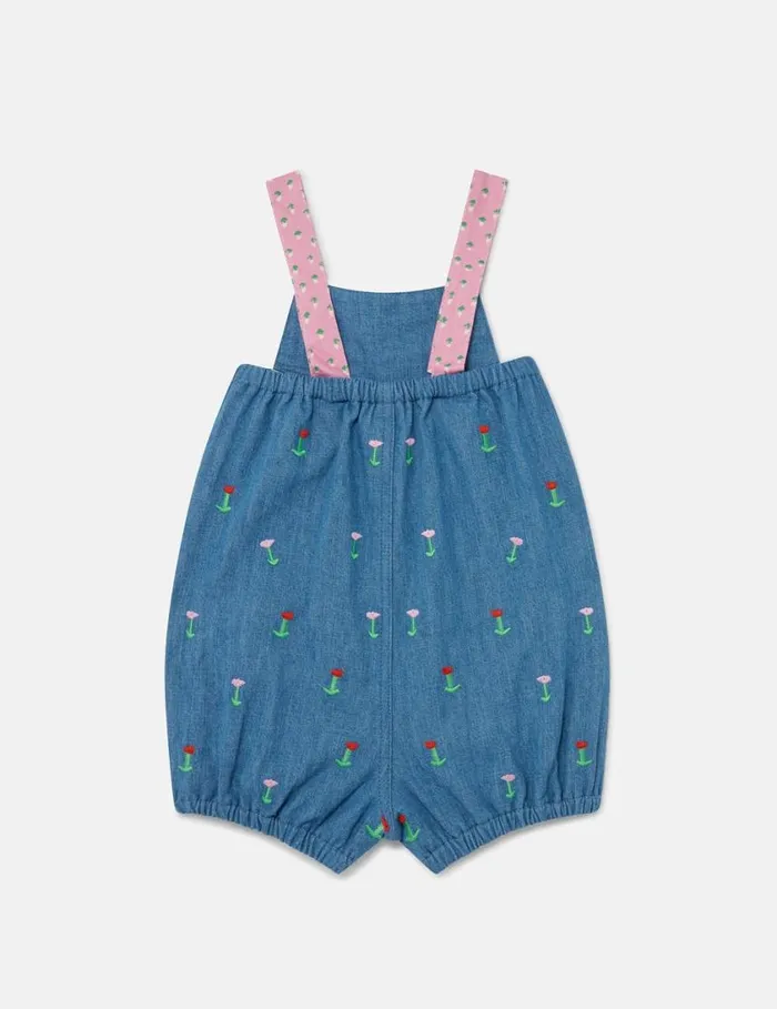 Kids Farmyard Appliqu Overalls Multicolour Stella McCartney Baby Girls