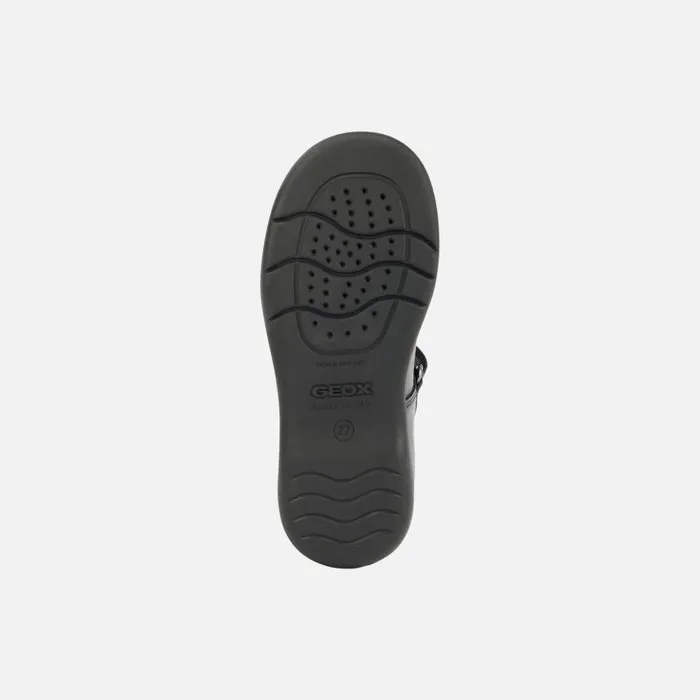 Kids Geox Ballerinas NAIMARA Junior Girl039s Leather Ballerina Flats Online Black