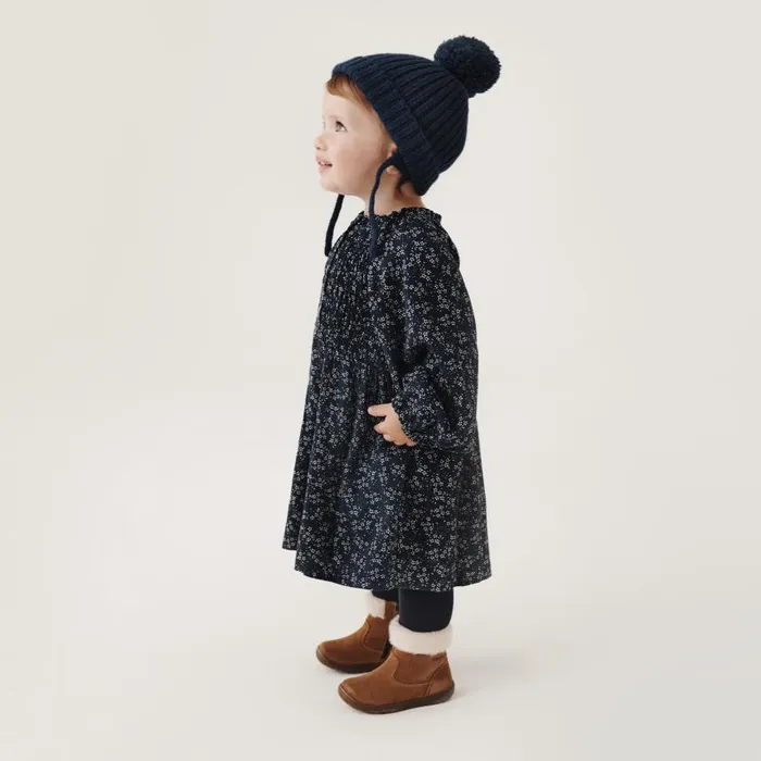 Kids Geox First Steps MACCHIA BABY GIRL Whisky Mid Calf Boots Whisky