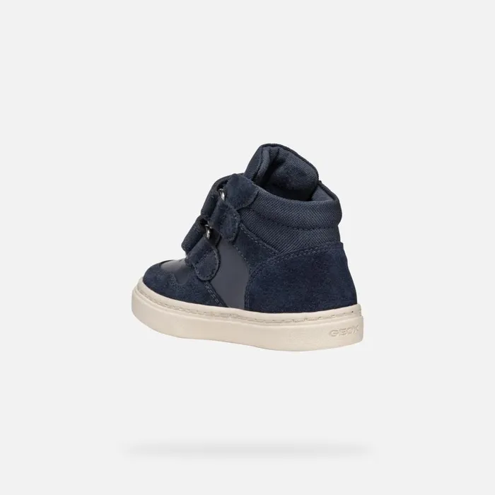 Kids Geox Sneakers NASHIK TODDLER BOY Navy High Top Sneakers Navy
