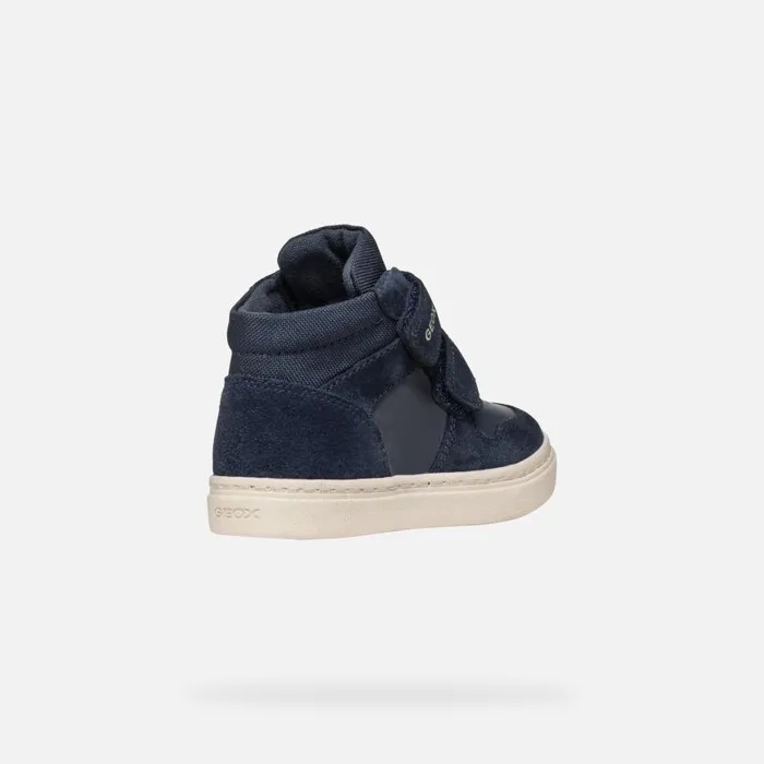 Kids Geox Sneakers NASHIK TODDLER BOY Navy High Top Sneakers Navy