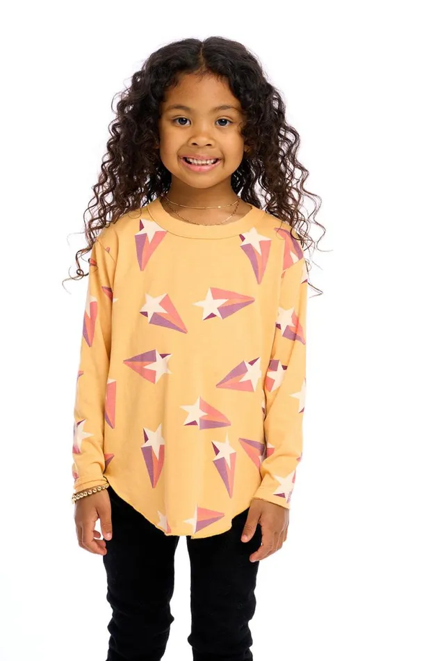 Kids Girls Chaser Brand 3D Stars