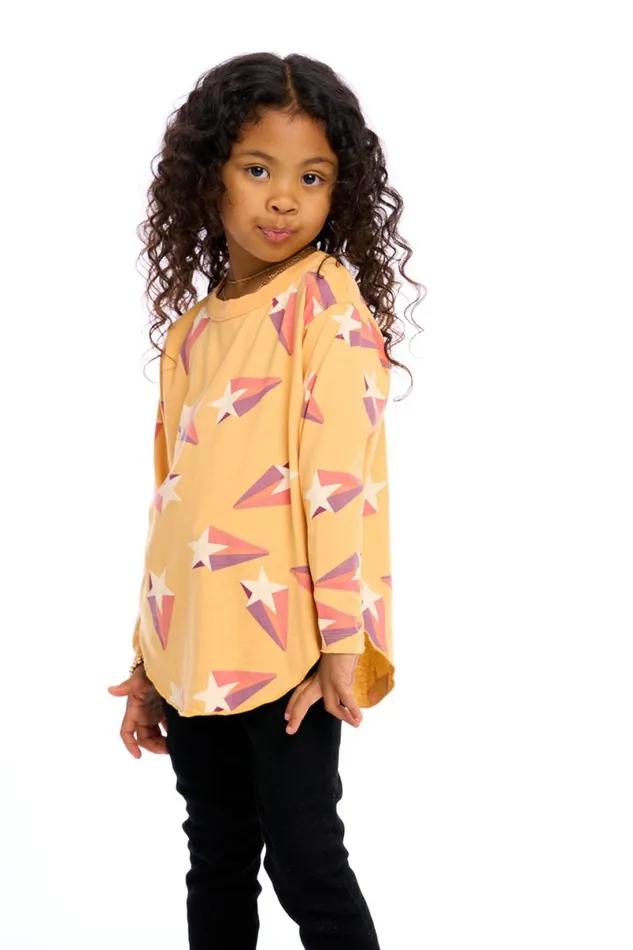 Kids Girls Chaser Brand 3D Stars