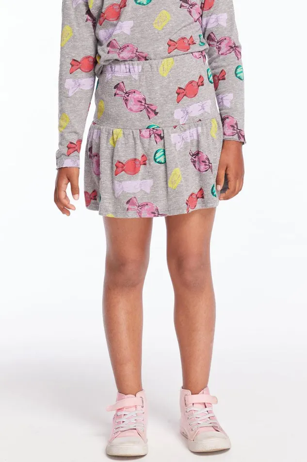 Kids Girls Chaser Brand Allover Candy Girls Skort