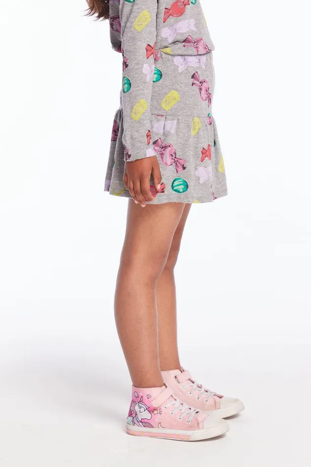 Kids Girls Chaser Brand Allover Candy Girls Skort