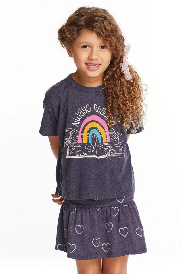 Kids Girls Chaser Brand Always Reading