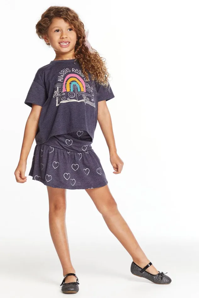 Kids Girls Chaser Brand Always Reading