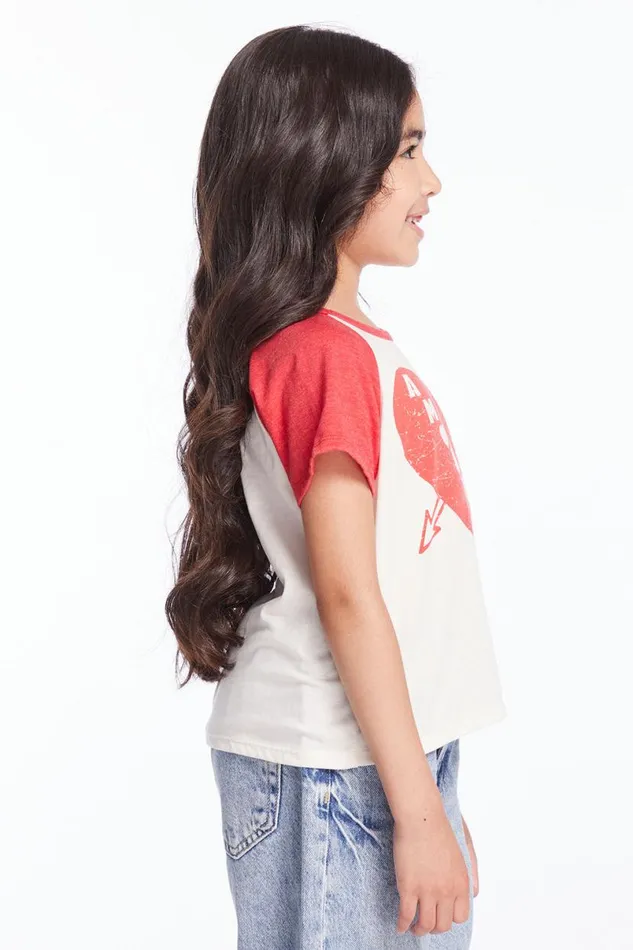 Kids Girls Chaser Brand Amour Girls Tee
