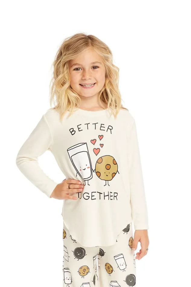 Kids Girls Chaser Brand Better Together Long Sleeve