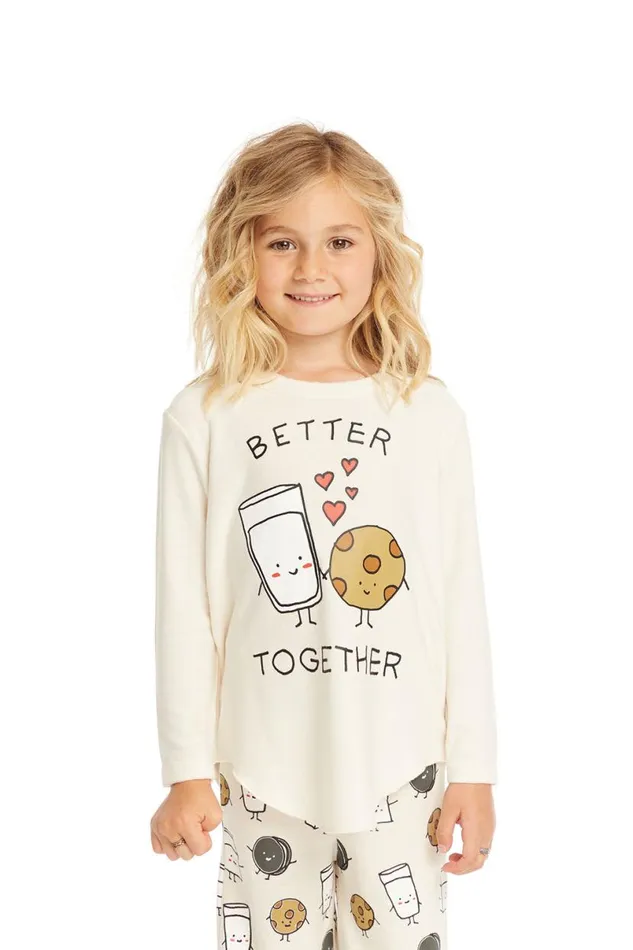 Kids Girls Chaser Brand Better Together Long Sleeve