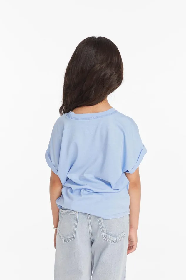 Kids Girls Chaser Brand Bolt Heart Girls Tee