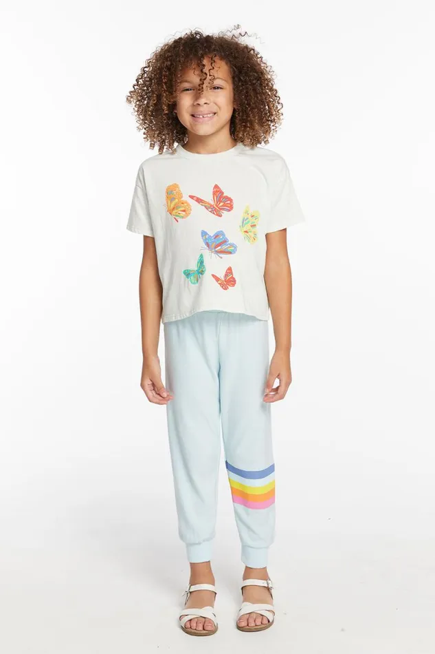 Kids Girls Chaser Brand Butterflies Girls Tee
