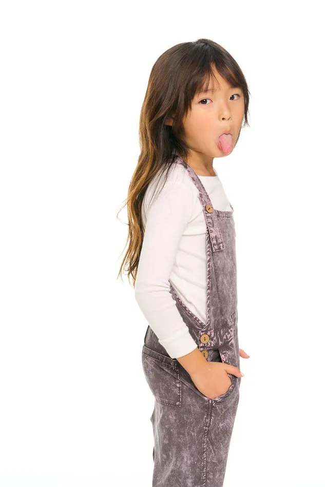 Kids Girls Chaser Brand Cool Girl Overalls