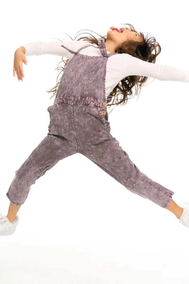 Kids Girls Chaser Brand Cool Girl Overalls