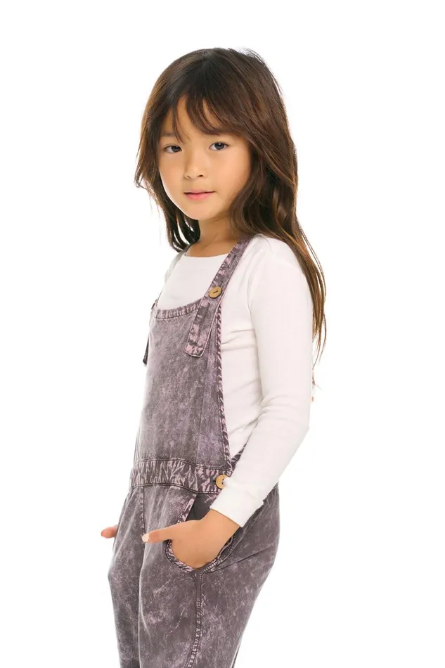 Kids Girls Chaser Brand Cool Girl Overalls