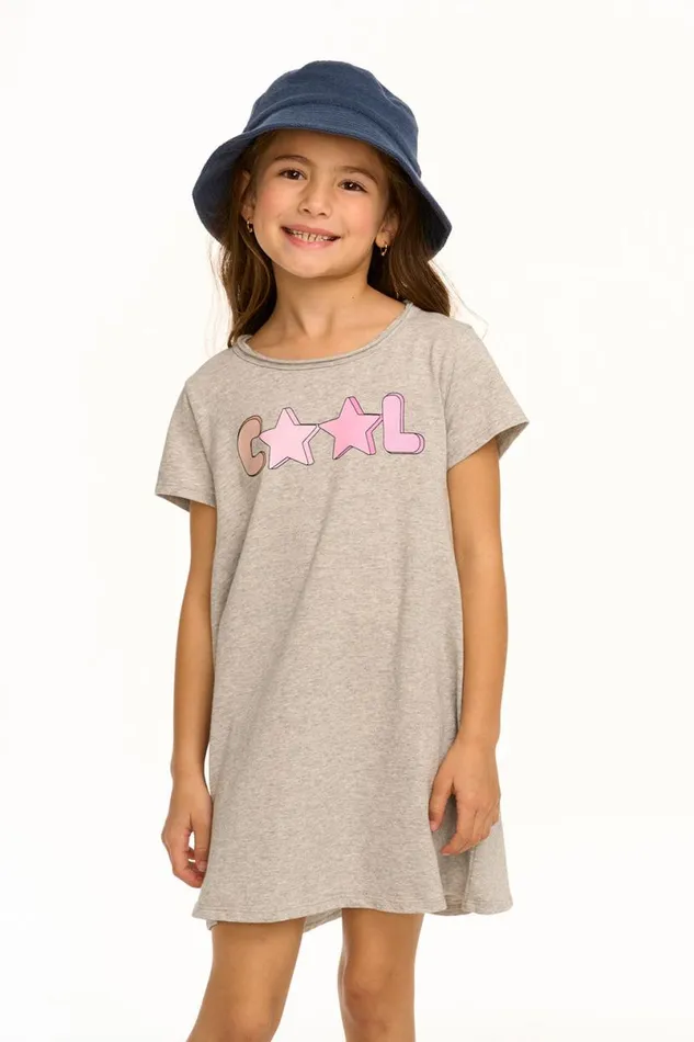 Kids Girls Chaser Brand Cool Star TShirt Dress