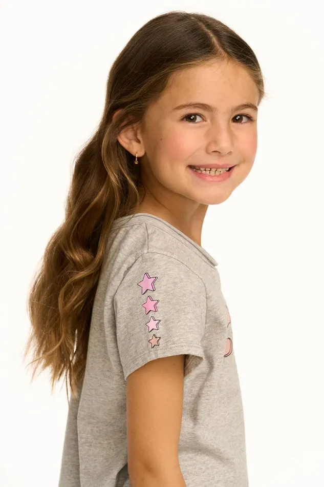 Kids Girls Chaser Brand Cool Star TShirt Dress