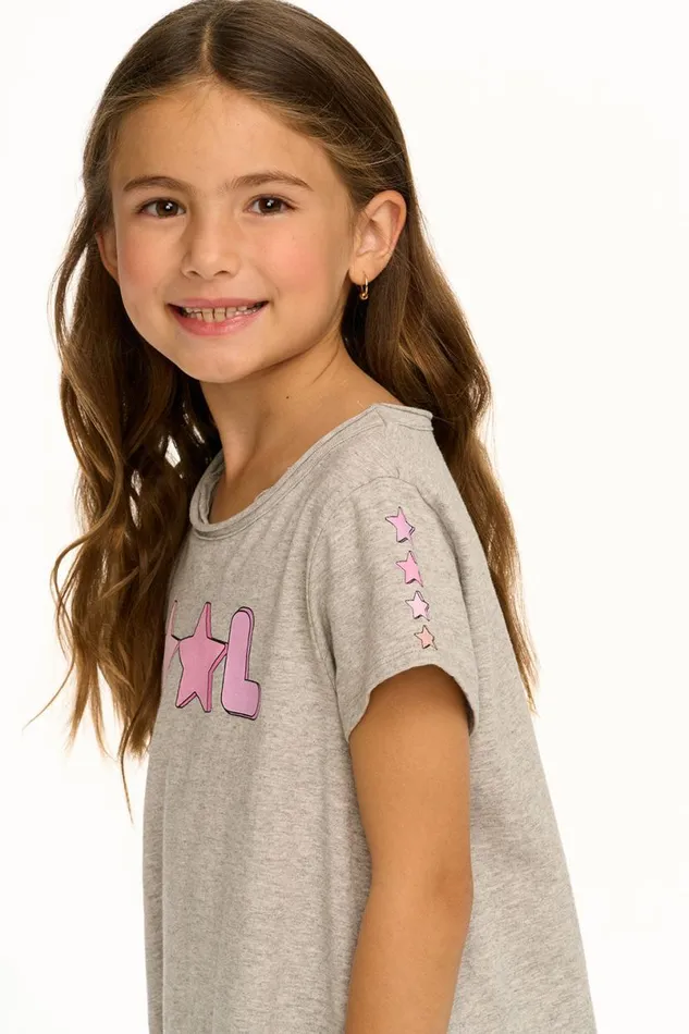 Kids Girls Chaser Brand Cool Star TShirt Dress